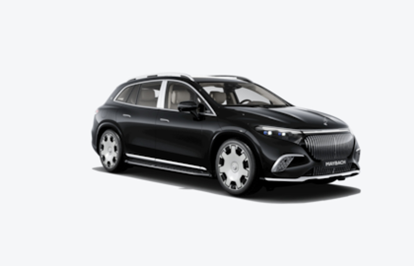 벤츠 Mercedes-Maybach EQS SUV 전면부가 보이는 대표 이미지