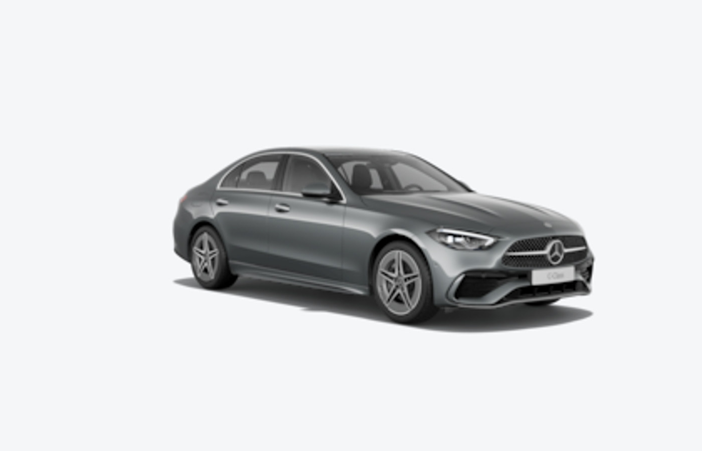 벤츠 C-Class 전면부가 보이는 대표 이미지