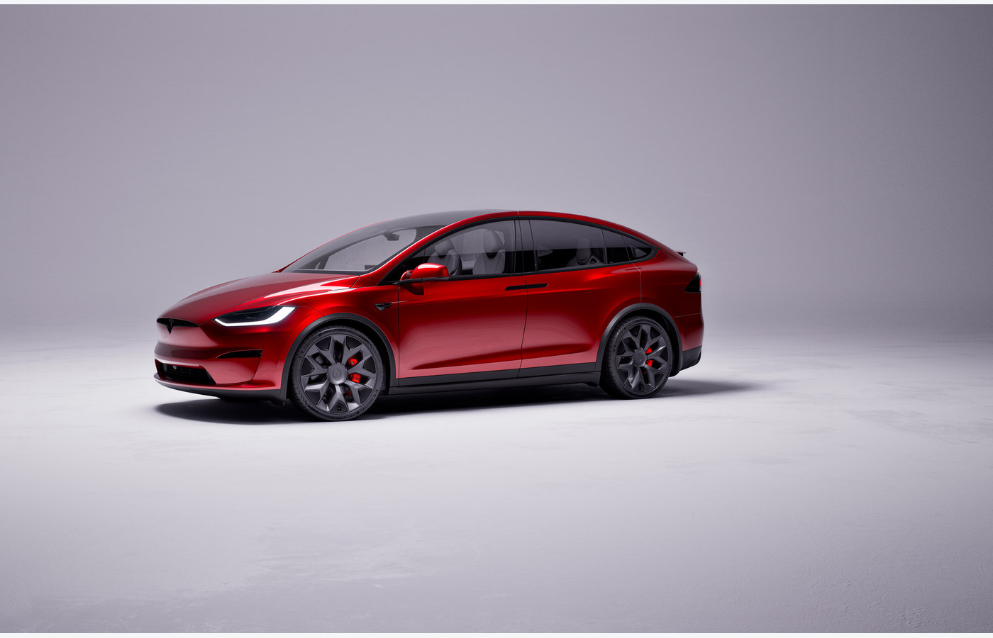 테슬라 Model X 전면부가 보이는 대표 이미지