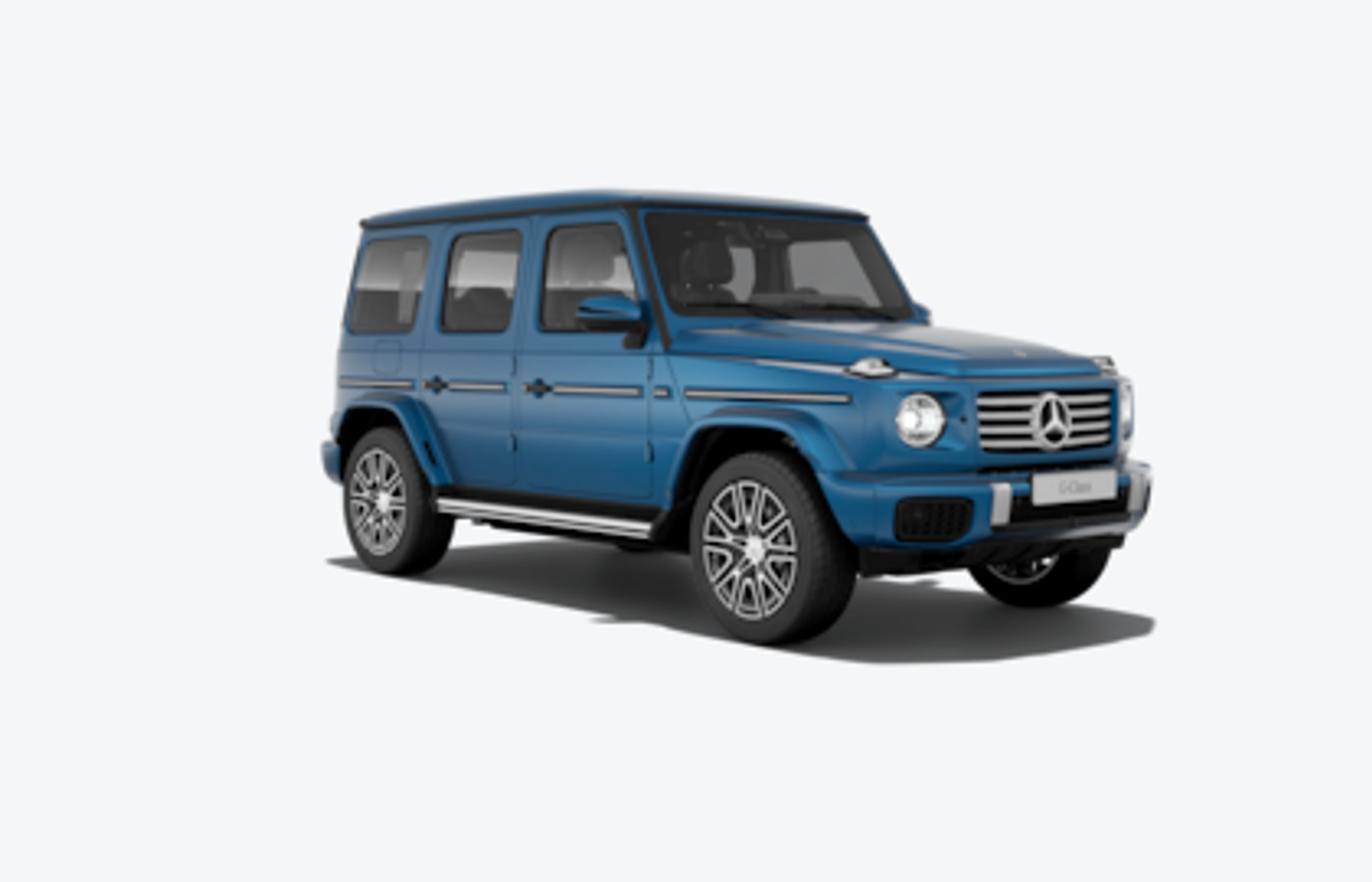 벤츠 G-Class 전면부가 보이는 대표 이미지
